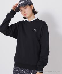 Jack Bunny!!（ジャックバニー）の「[ドラえもんコラボ] 夜空プリント長袖クルーネック裏毛スウェット (WOMENS)（スウェット）」