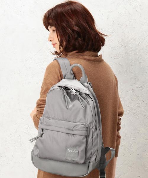 green label relaxing（グリーンレーベルリラクシング）の「[WEB限定][別注] Legato largo × GLR CB バックパック（バックパック/リュック・レディース・ブラック/ライトグレー/ベージュ/ネイビー・FREE）」の12枚目の写真