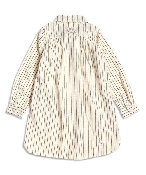 apres les cours（アプレレクール）の「カジュアルシャツワンピース（ワンピース・キッズ・ラベンダー/ネイビー/キナリ・140/100/120/110/130/80/90）」の18枚目の写真