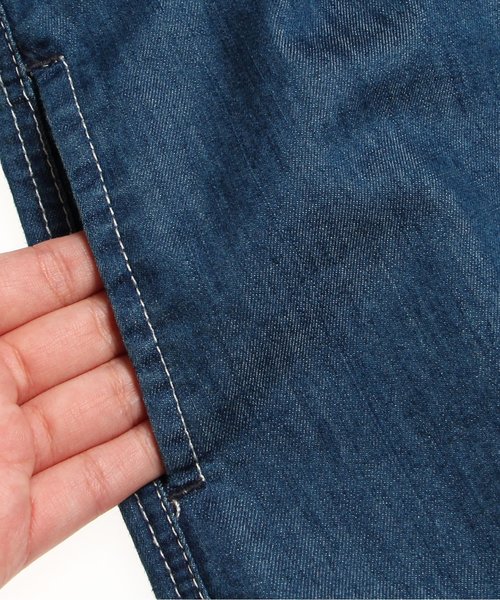 apres les cours（アプレレクール）の「カジュアルシャツワンピース（ワンピース・キッズ・ラベンダー/ネイビー/キナリ・140/100/120/110/130/80/90）」の19枚目の写真