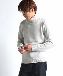 SHIPS JET BLUE | SHIPS JET BLUE: メランジ タートルネックニット(ニット/セーター)