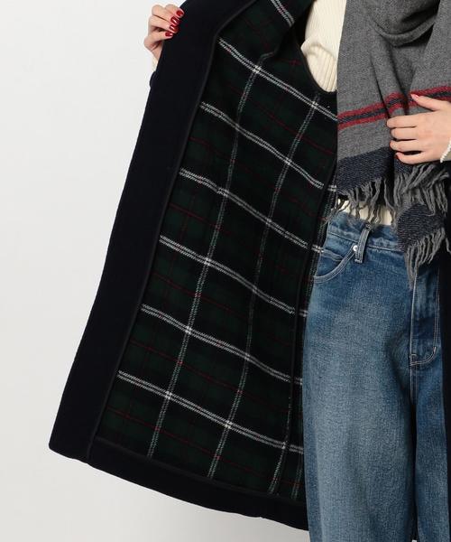 Another Edition（アナザーエディション）の「ロングダッフルコート/AEBC　DUFFLE CT（ダッフルコート・レディース・ネイビー/レッド・SMALL/MEDIUM）」の5枚目の写真