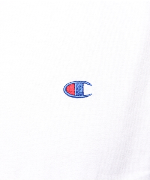Champion(チャンピオン)の「ワンポイントクルーネックTシャツ(Tシャツ/カットソー・メンズ・ホワイト/レッド/ネイビー/オレンジ/グレー/チャコールグレー/ワイン/ゴールド/ロイヤルブルー/ブラック/カーキ/ターコイズブルー/アーミー・SMALL/X-LARGE/MEDIUM/LARGE)」の22枚目の写真