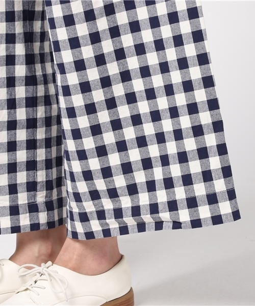 POU DOU DOU（プードゥドゥ）の「ウェザータックワイドパンツ（その他パンツ・レディース・ベージュ/オレンジ/ネイビー・3）」の4枚目の写真