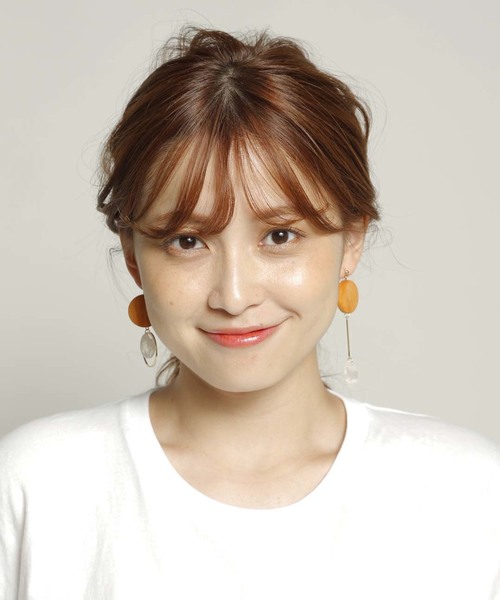 PLAIN CLOTHING(プレーンクロージング)の「ウッドアシンメトリーピアス【PLAIN CLOTHING】(ピアス(両耳用)・レディース・ブラウン/カーキ/ブラック・FREE)」の12枚目の写真