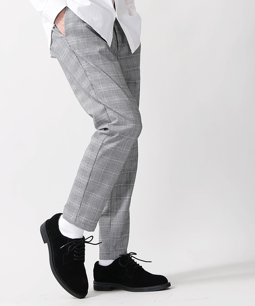 WEGO（ウィゴー）の「WEGO/ストレッチスリムテーパードスラックス（スラックス・メンズ・ネイビー/ブルー系その他/ブラック/グレー系その他/ブラウン系その他・MEDIUM/LARGE）」の3枚目の写真