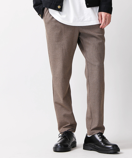 WEGO（ウィゴー）の「WEGO/ストレッチスリムテーパードスラックス（スラックス・メンズ・ネイビー/ブルー系その他/ブラック/グレー系その他/ブラウン系その他・MEDIUM/LARGE）」の4枚目の写真