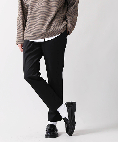 WEGO（ウィゴー）の「WEGO/ストレッチスリムテーパードスラックス（スラックス・メンズ・ネイビー/ブルー系その他/ブラック/グレー系その他/ブラウン系その他・MEDIUM/LARGE）」の7枚目の写真