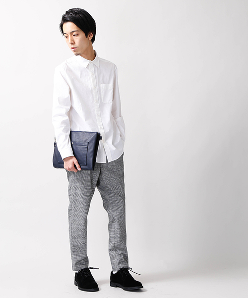 WEGO（ウィゴー）の「WEGO/ストレッチスリムテーパードスラックス（スラックス・メンズ・ネイビー/ブルー系その他/ブラック/グレー系その他/ブラウン系その他・MEDIUM/LARGE）」の9枚目の写真