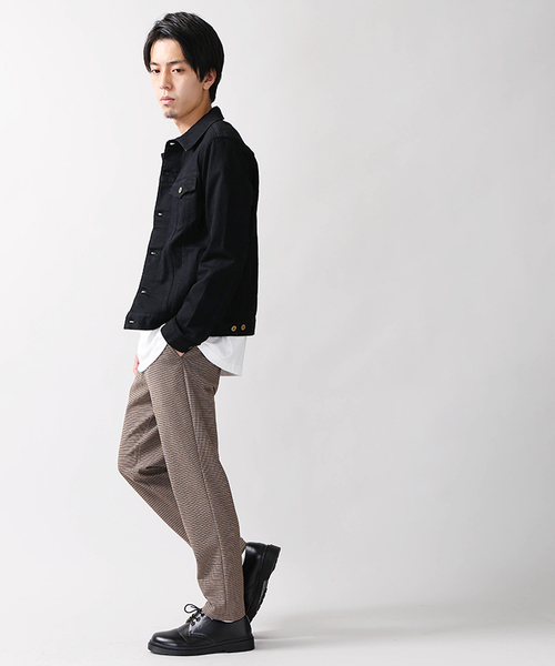 WEGO（ウィゴー）の「WEGO/ストレッチスリムテーパードスラックス（スラックス・メンズ・ネイビー/ブルー系その他/ブラック/グレー系その他/ブラウン系その他・MEDIUM/LARGE）」の12枚目の写真