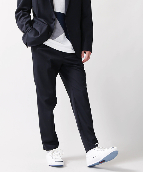 WEGO（ウィゴー）の「WEGO/ストレッチスリムテーパードスラックス（スラックス・メンズ・ネイビー/ブルー系その他/ブラック/グレー系その他/ブラウン系その他・MEDIUM/LARGE）」の16枚目の写真