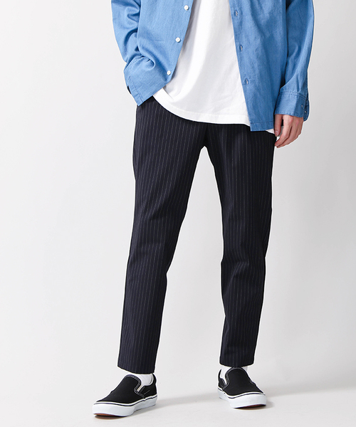 WEGO（ウィゴー）の「WEGO/ストレッチスリムテーパードスラックス（スラックス・メンズ・ネイビー/ブルー系その他/ブラック/グレー系その他/ブラウン系その他・MEDIUM/LARGE）」の19枚目の写真