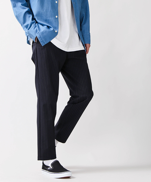 WEGO（ウィゴー）の「WEGO/ストレッチスリムテーパードスラックス（スラックス・メンズ・ネイビー/ブルー系その他/ブラック/グレー系その他/ブラウン系その他・MEDIUM/LARGE）」の20枚目の写真