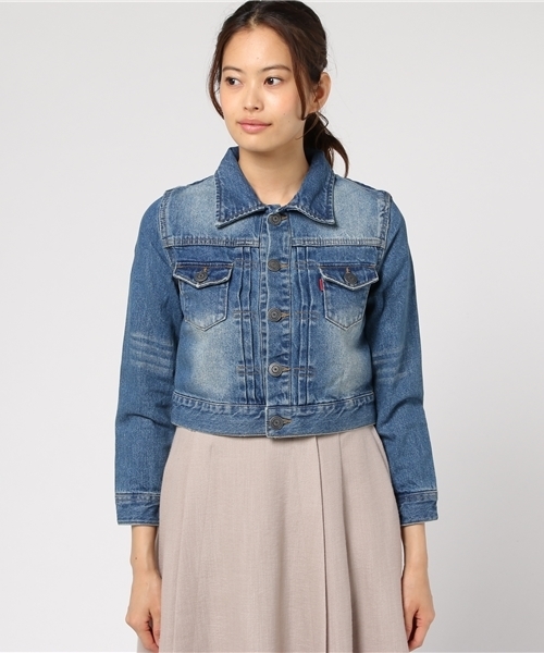 チチカカ（チチカカ）の「ナバホデニムジャケット（デニムジャケット・レディース・ブルー・MEDIUM/LARGE/SMALL）」の2枚目の写真