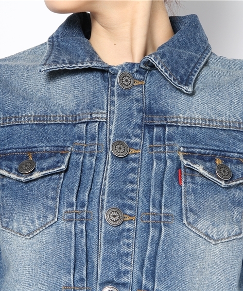 チチカカ（チチカカ）の「ナバホデニムジャケット（デニムジャケット・レディース・ブルー・MEDIUM/LARGE/SMALL）」の6枚目の写真