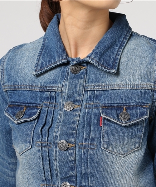 チチカカ（チチカカ）の「ナバホデニムジャケット（デニムジャケット・レディース・ブルー・MEDIUM/LARGE/SMALL）」の8枚目の写真