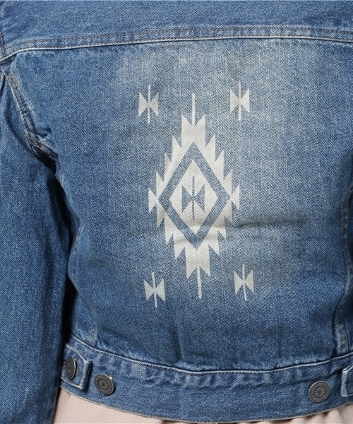 チチカカ（チチカカ）の「ナバホデニムジャケット（デニムジャケット・レディース・ブルー・MEDIUM/LARGE/SMALL）」の9枚目の写真