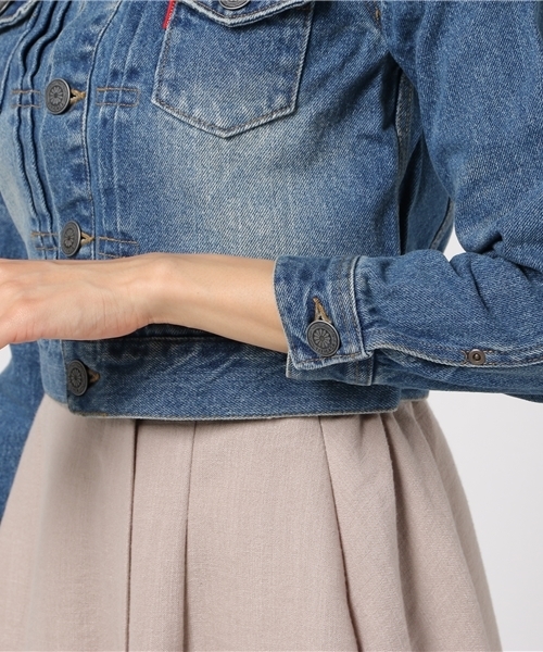 チチカカ（チチカカ）の「ナバホデニムジャケット（デニムジャケット・レディース・ブルー・MEDIUM/LARGE/SMALL）」の10枚目の写真