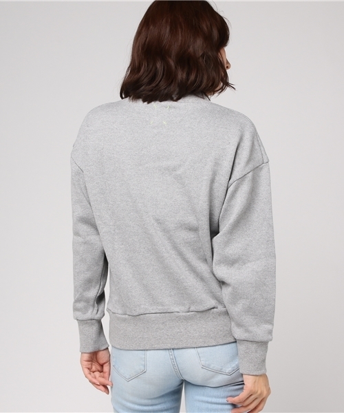 TODAY'S SPECIAL（トゥデイズスペシャル）の「【MOCKNECK PULLOVER OTM】モックネックプルオーパー/348594（その他トップス・レディース・グレー・FREE）」の4枚目の写真