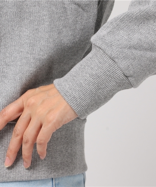 TODAY'S SPECIAL（トゥデイズスペシャル）の「【MOCKNECK PULLOVER OTM】モックネックプルオーパー/348594（その他トップス・レディース・グレー・FREE）」の6枚目の写真