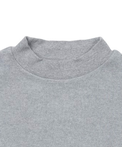 TODAY'S SPECIAL（トゥデイズスペシャル）の「【MOCKNECK PULLOVER OTM】モックネックプルオーパー/348594（その他トップス・レディース・グレー・FREE）」の11枚目の写真