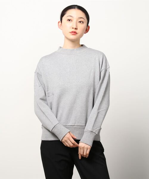 TODAY'S SPECIAL（トゥデイズスペシャル）の「【MOCKNECK PULLOVER OTM】モックネックプルオーパー/348594（その他トップス・レディース・グレー・FREE）」の10枚目の写真