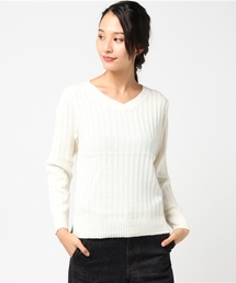 Honeys | リブ編プルオーバー(ニット/セーター)