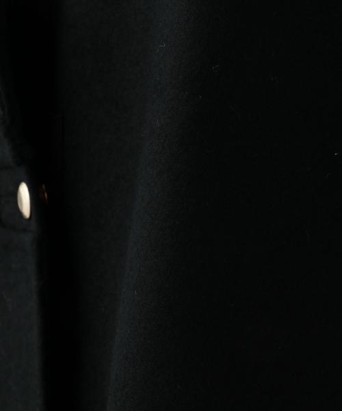 【美品】Drawerドロップスリーブコート ポケット ウール 定価14万 Drawer（ドゥロワー）の「Drawer ドロップスリーブコート（その他