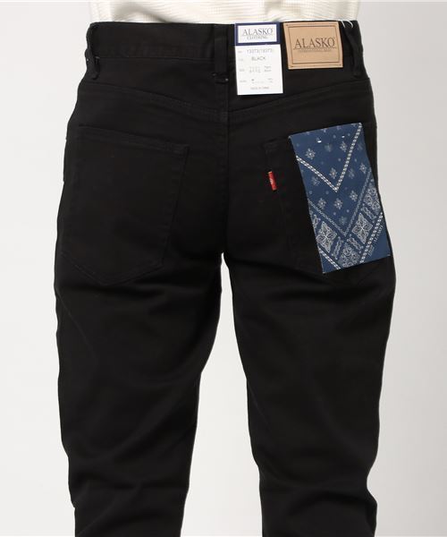 STYLEBLOCK（スタイルブロック）の「ストレッチカツラギ5ポケットパンツ（その他パンツ・メンズ・ホワイト/ブラック/ベージュ/ワイン/ネイビー・76/73/91/79/88/82/85）」の9枚目の写真