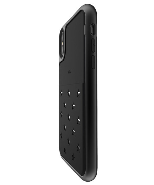 kajsa（カイサ）の「〈Kajsa/カイサ〉Polka Star Pocket Backcase/ポルカスターポケット バックケース（スマホケース/カバー・レディース・スカイブルー/ブラック/ベージュ/ピンク/ゴールド/ダークブルー/パープル/バーガンディー/マジェンタ/シルバー・XS/MAX）」の15枚目の写真