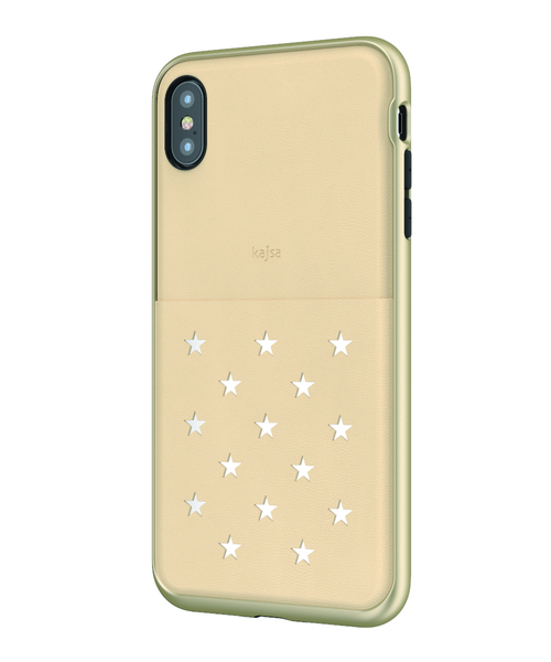 kajsa（カイサ）の「〈Kajsa/カイサ〉Polka Star Pocket Backcase/ポルカスターポケット バックケース（スマホケース/カバー・レディース・スカイブルー/ブラック/ベージュ/ピンク/ゴールド/ダークブルー/パープル/バーガンディー/マジェンタ/シルバー・XS/MAX）」の18枚目の写真