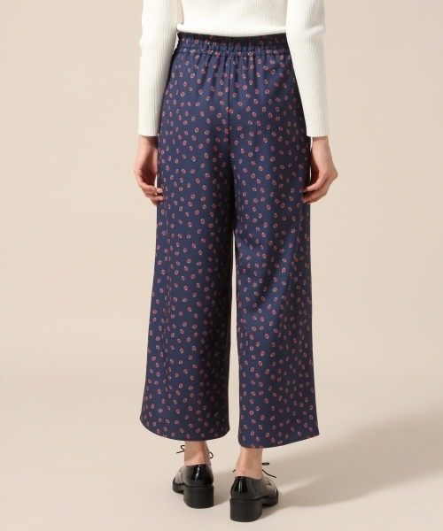 LOWRYS FARM（ローリーズファーム）の「アソートガライージーパンツ　783101 （その他パンツ・レディース・ブラック/ネイビー/オフホワイト/ドット・FREE）」の8枚目の写真