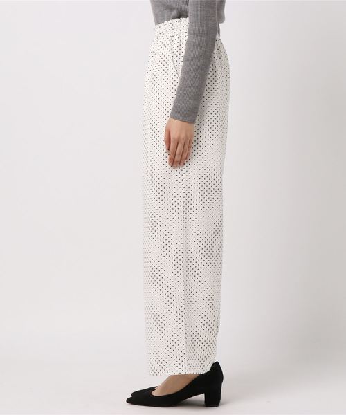 LOWRYS FARM（ローリーズファーム）の「アソートガライージーパンツ　783101 （その他パンツ・レディース・ブラック/ネイビー/オフホワイト/ドット・FREE）」の18枚目の写真