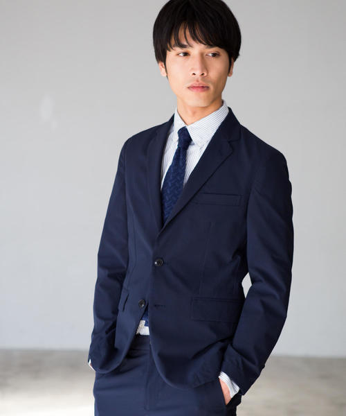 green label relaxing（グリーンレーベルリラクシング）の「CM WDG ストレッチ 2B M69 ジャケット ◆（テーラードジャケット・メンズ・ブラック/オリーブ/ネイビー・L/S/XL/M）」の18枚目の写真