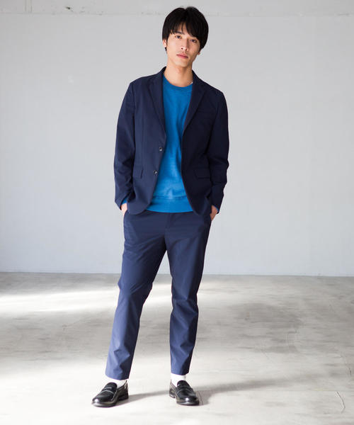 green label relaxing（グリーンレーベルリラクシング）の「CM WDG ストレッチ 2B M69 ジャケット ◆（テーラードジャケット・メンズ・ブラック/オリーブ/ネイビー・L/S/XL/M）」の12枚目の写真