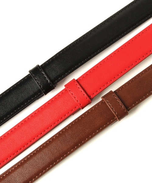 PAGEBOY(ページボーイ)の「ビットベルト(ベルト・レディース・レッド/ブラウン/ブラック・FREE)」の13枚目の写真
