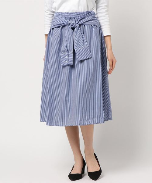 Right On ライトオン の Back Number シャツ巻風スカート スカート Wear