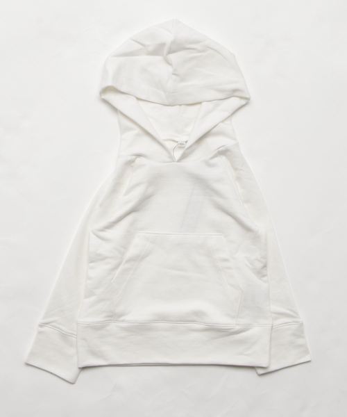 MANGROVE(マングローブ)の「【MANGROVE KIDS】裏毛スウェットプルオーバーパーカー(パーカー・キッズ・ブラック/グリーン系カモフラージュ/杢グレー/オリーブ/ネイビー/グレー系カモフラージュ/ホワイト/ピンク/ブラウン系カモフラージュ/トップグレー/チェリーピンク/ブルー/パープル/ホワイト×ネイビー/ベージュ/ホワイト×ブラック/ホワイト×ピンク/ブラック×ホワイト/ホワイト×ブルー/ライトピンク/ヘザーグレー/サーモンピンク/ワインレッド・100/120/110/130/150/140)」の2枚目の写真