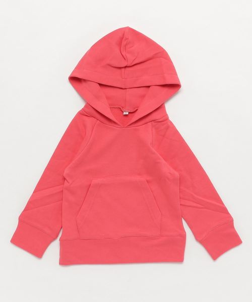 MANGROVE(マングローブ)の「【MANGROVE KIDS】裏毛スウェットプルオーバーパーカー(パーカー・キッズ・ブラック/グリーン系カモフラージュ/杢グレー/オリーブ/ネイビー/グレー系カモフラージュ/ホワイト/ピンク/ブラウン系カモフラージュ/トップグレー/チェリーピンク/ブルー/パープル/ホワイト×ネイビー/ベージュ/ホワイト×ブラック/ホワイト×ピンク/ブラック×ホワイト/ホワイト×ブルー/ライトピンク/ヘザーグレー/サーモンピンク/ワインレッド・100/120/110/130/150/140)」の19枚目の写真