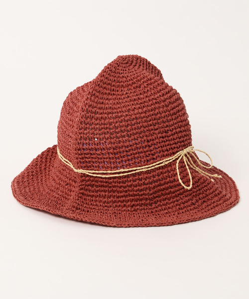 GRIN BUDDY（グリンバディ）の「【GRIN BUDDY(グリンバディ)】 キッズ 折りたためるハット/Kids Refined Sun Hat（ハット・キッズ・ピンク/ブラウン/ベージュ・54）」の4枚目の写真