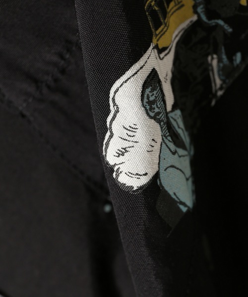 PORTER CLASSIC（ポータークラシック）の「Porter Classic / ポータークラシック : FILM NOIRALOHA SHIRT＃（シャツ/ブラウス・メンズ・ブラック/ホワイト/ブルー系その他・LARGE/SMALL/MEDIUM）」の15枚目の写真