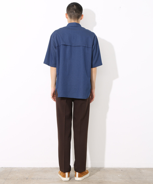 ADAM ET ROPE'（アダムエロペ）の「ポリトロイージースラックス（スラックス・メンズ・チャコールグレー/ライトグレー/ダークブラウン・M/L）」の17枚目の写真