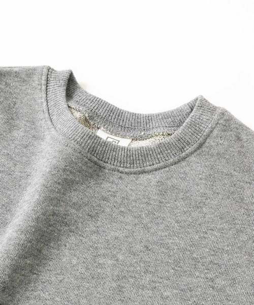 devirock(デビロック)の「ワイドショート丈スウェット長袖トレーナー(スウェット・キッズ・モカ/杢グレー/パープル系その他/スミクロ/ダークグリーン・120cm/140cm/150cm/100cm/160cm/110cm/130cm)」の12枚目の写真