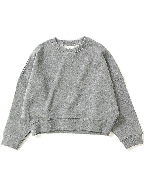 devirock(デビロック)の「ワイドショート丈スウェット長袖トレーナー(スウェット・キッズ・モカ/杢グレー/パープル系その他/スミクロ/ダークグリーン・120cm/140cm/150cm/100cm/160cm/110cm/130cm)」の16枚目の写真