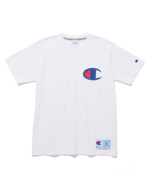JUNRED（ジュンレッド）の「CHAMPION C刺繍T（Tシャツ/カットソー・メンズ・ホワイト/ブラック/パープル・M/L）」の11枚目の写真
