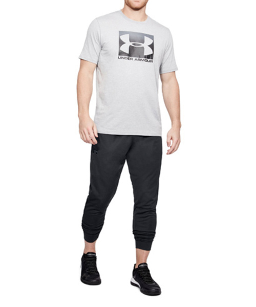 UNDER ARMOUR（アンダーアーマー）の「メンズ ライフスタイルジョガーパンツ /  スポーツスタイルピケジョガー【セットアップ対応商品】（その他パンツ・メンズ・ブラック/インディゴブルー・SM/XL/LG/MD/3XL）」の4枚目の写真