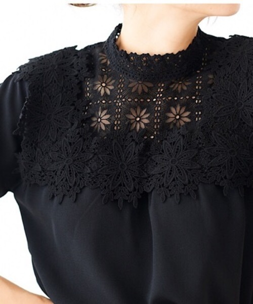 flower（フラワー）の「ワンダフルフラワーブラウス（シャツ/ブラウス・レディース・ホワイト/ブラック/ピンク/ブルー・FREE）」の20枚目の写真