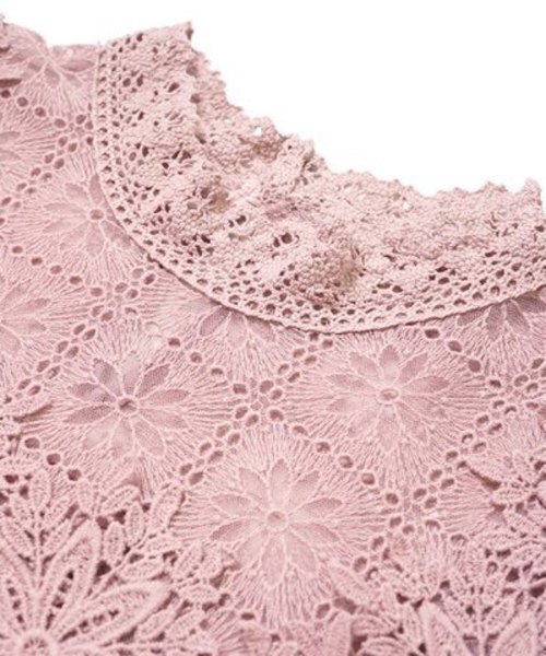 flower（フラワー）の「ワンダフルフラワーブラウス（シャツ/ブラウス・レディース・ホワイト/ブラック/ピンク/ブルー・FREE）」の15枚目の写真