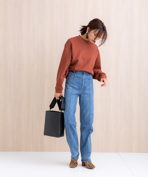 PUBLIC TOKYO（パブリックトウキョウ）の「ミルクレザーバッグ（ショルダーバッグ・レディース・ブラック/カーキ・1）」の18枚目の写真