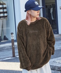 MONO-MART×KANGOL カンゴール ビッグシルエット ボア  クルーネックスウェット